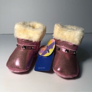 Children’s Pink Booties